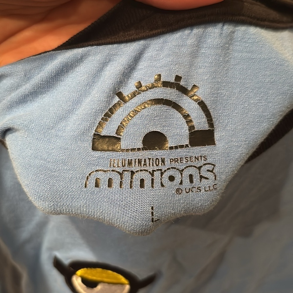Minion woman's blue crop top shirt - Picture 4 of 8